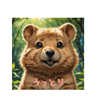 クォッカのかわいい表情集3（個別スタンプ：10）