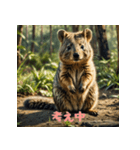 クォッカのかわいい表情集2（個別スタンプ：24）