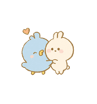 ぴこぴこ日和～青い鳥じぴんちゃんの日常④（個別スタンプ：3）