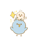 ぴこぴこ日和～青い鳥じぴんちゃんの日常④（個別スタンプ：9）