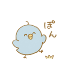 ぴこぴこ日和～青い鳥じぴんちゃんの日常④（個別スタンプ：24）