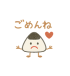 おにぎりくんとうめぼしくん（個別スタンプ：6）