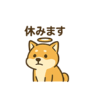 週一で燃えるイッヌ（個別スタンプ：5）