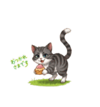 やんちゃな猫ちゃんず（個別スタンプ：6）