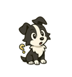 ボーダーコリーとトーク（個別スタンプ：5）