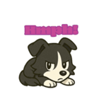 ボーダーコリーとトーク（個別スタンプ：18）