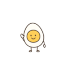 1年中つかえる ゆでたまごさん（個別スタンプ：3）