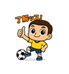 サッカー大好きジョニー（個別スタンプ：3）