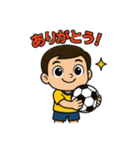 サッカー大好きジョニー（個別スタンプ：4）