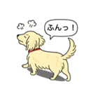 ミニチュアダックス(ロング＋クリーム)（個別スタンプ：14）