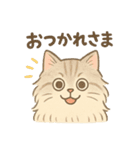 もふもふねこ 日常編（個別スタンプ：2）
