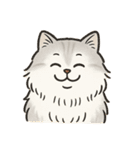 もふもふねこ 日常編（個別スタンプ：32）