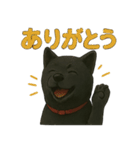 甲斐犬のかわいいスタンプ2です（個別スタンプ：21）