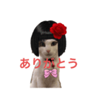 ありがとうもなかのもんちゃん（個別スタンプ：3）