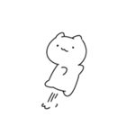 白いねこたち（個別スタンプ：10）