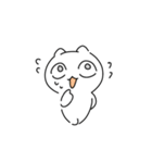 白いねこたち（個別スタンプ：22）