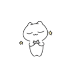 白いねこたち（個別スタンプ：23）