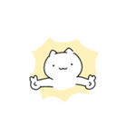 白いねこたち（個別スタンプ：26）