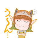 自称漫画家エルフ7（個別スタンプ：20）