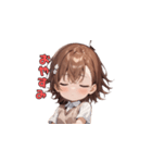 元気いっぱい！スマイルガール（個別スタンプ：10）
