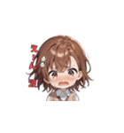 元気いっぱい！スマイルガール（個別スタンプ：12）