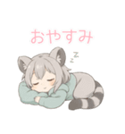 もふもふ！わおたん（ワオキツネザル風）（個別スタンプ：3）