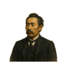 架空 偉人 ありがたい おことば（個別スタンプ：21）