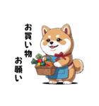 あなたへ贈る花束、柴犬普段使い♡（個別スタンプ：5）