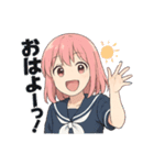 おんなのこのスタンプ_1（個別スタンプ：1）