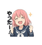 おんなのこのスタンプ_1（個別スタンプ：4）