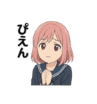 おんなのこのスタンプ_1（個別スタンプ：8）