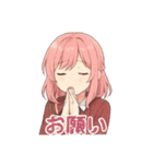 おんなのこのスタンプ_1（個別スタンプ：16）