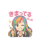 おんなのこのスタンプ_2（個別スタンプ：32）