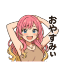 おんなのこのスタンプ_3（個別スタンプ：2）