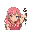 おんなのこのスタンプ_3（個別スタンプ：3）