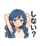 おんなのこのスタンプ_3（個別スタンプ：6）