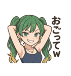 おんなのこのスタンプ_3（個別スタンプ：7）