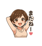 おんなのこのスタンプ_3（個別スタンプ：16）