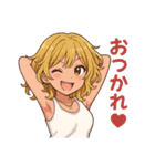 おんなのこのスタンプ_3（個別スタンプ：20）