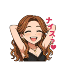 おんなのこのスタンプ_3（個別スタンプ：25）