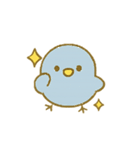ぴこぴこ日和～青い鳥じぴんちゃんの推し活（個別スタンプ：15）