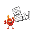 ポジティブレッズ3（個別スタンプ：3）