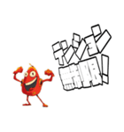 ポジティブレッズ3（個別スタンプ：4）