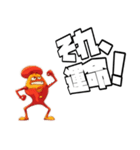 ポジティブレッズ3（個別スタンプ：6）