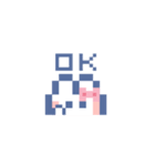お顔うしゃぎ！！5 ピンク（個別スタンプ：1）