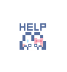 お顔うしゃぎ！！5 ピンク（個別スタンプ：3）