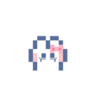 お顔うしゃぎ！！5 ピンク（個別スタンプ：28）