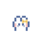 お顔うしゃぎ！！5 黄色（個別スタンプ：28）