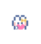 お顔うしゃぎ！！5 黄色（個別スタンプ：29）