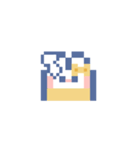 お顔うしゃぎ！！5 黄色（個別スタンプ：39）
